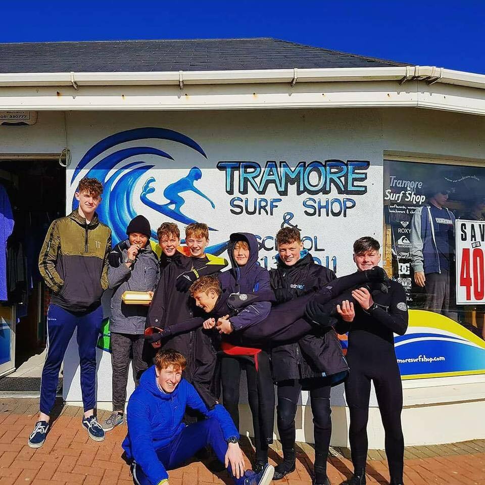 Tramore surf school lesson