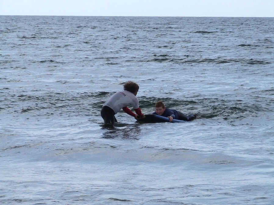 Tramore Surf School lesson