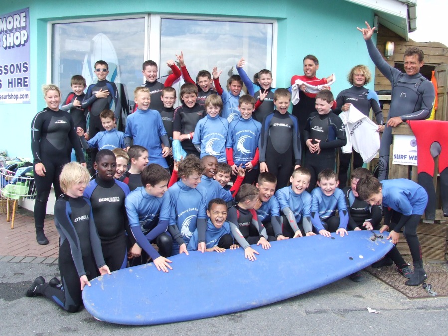Tramore Surf School lesson