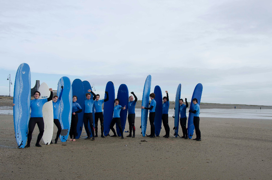 Tramore Surf School lesson