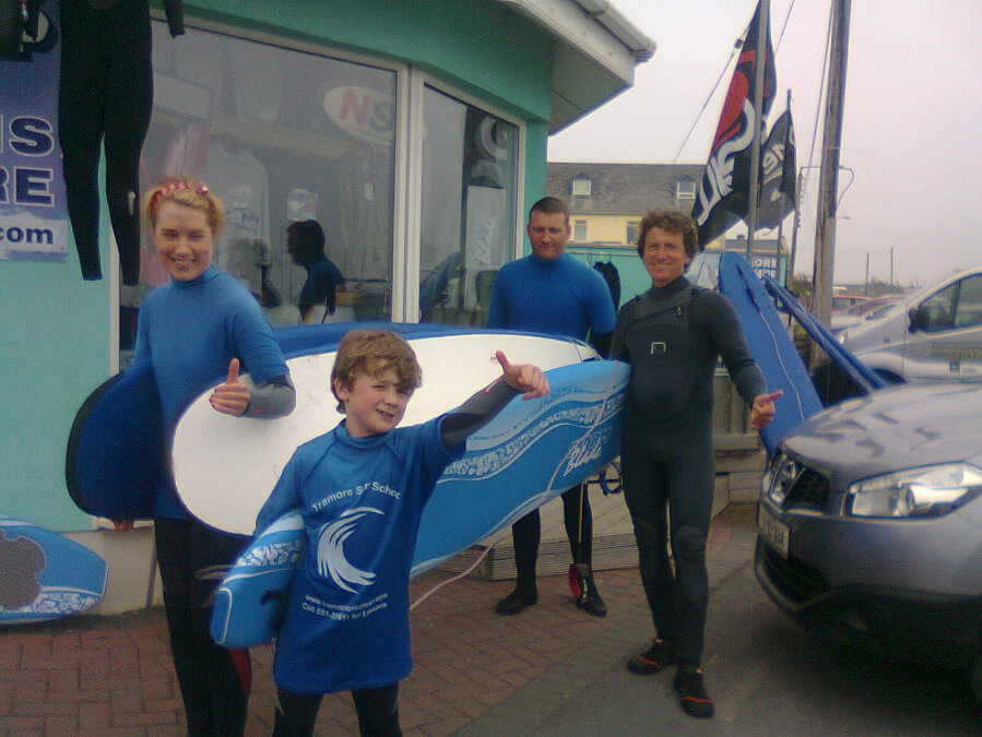 Tramore Surf School lesson