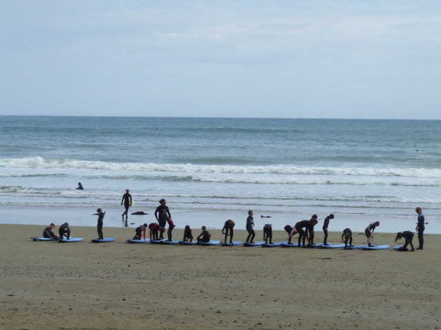 Tramore Surf School lesson