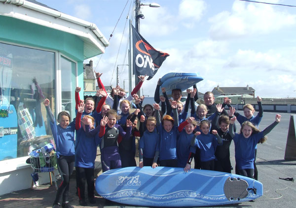 Tramore Surf School lesson