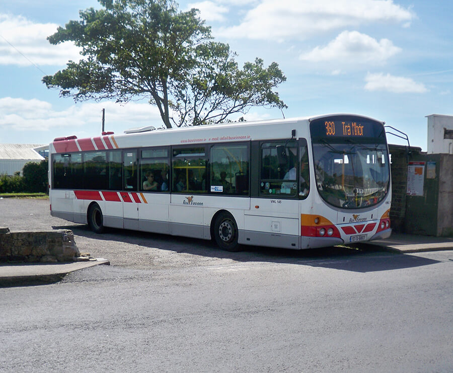 Tramore Surf School - get here by bus