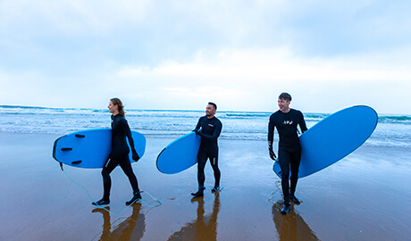 Tramore surf school banner