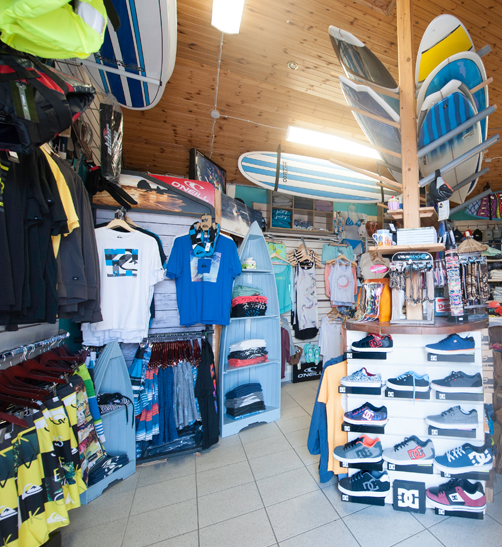 Tramore surf school shop