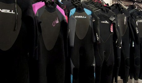 Tramore surf school wetsuits hire