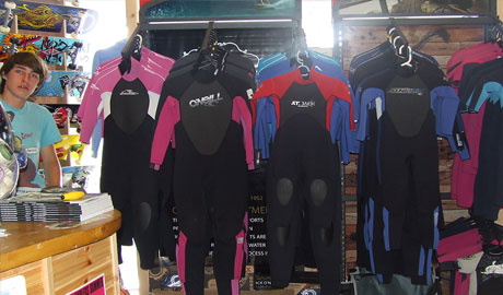 Tramore surf shop Wetsuits and board hire